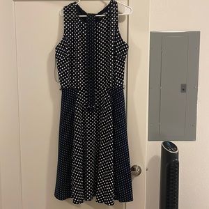Polka Dot Business Dress